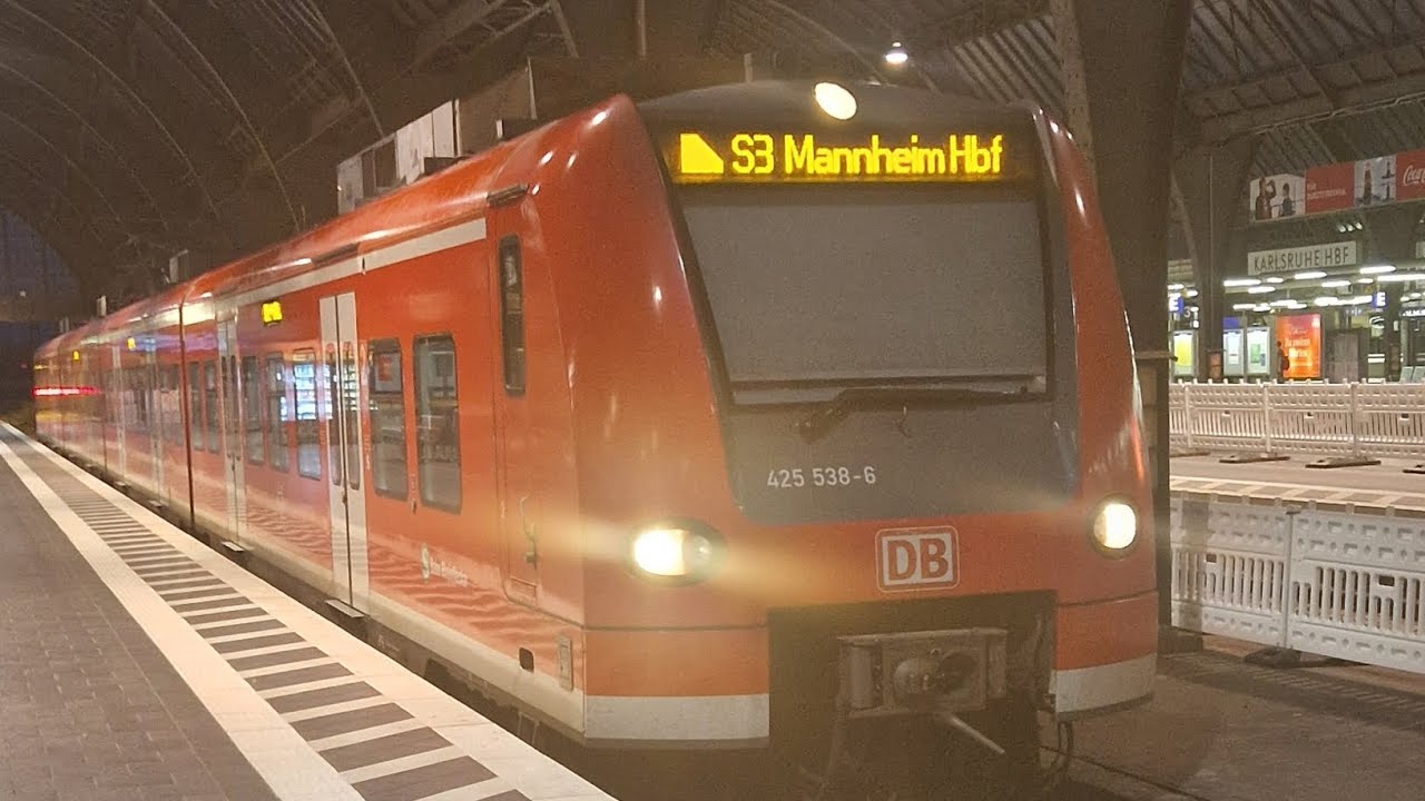 Br425 | Siemens, Adtranz/Bombardier, DWA | S Bahn Rhein Neckar | Soundaufnahme