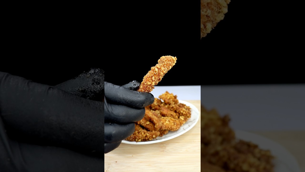 Crispy Chicken Kurkure ASMR #shorts #asmrcooking #viral