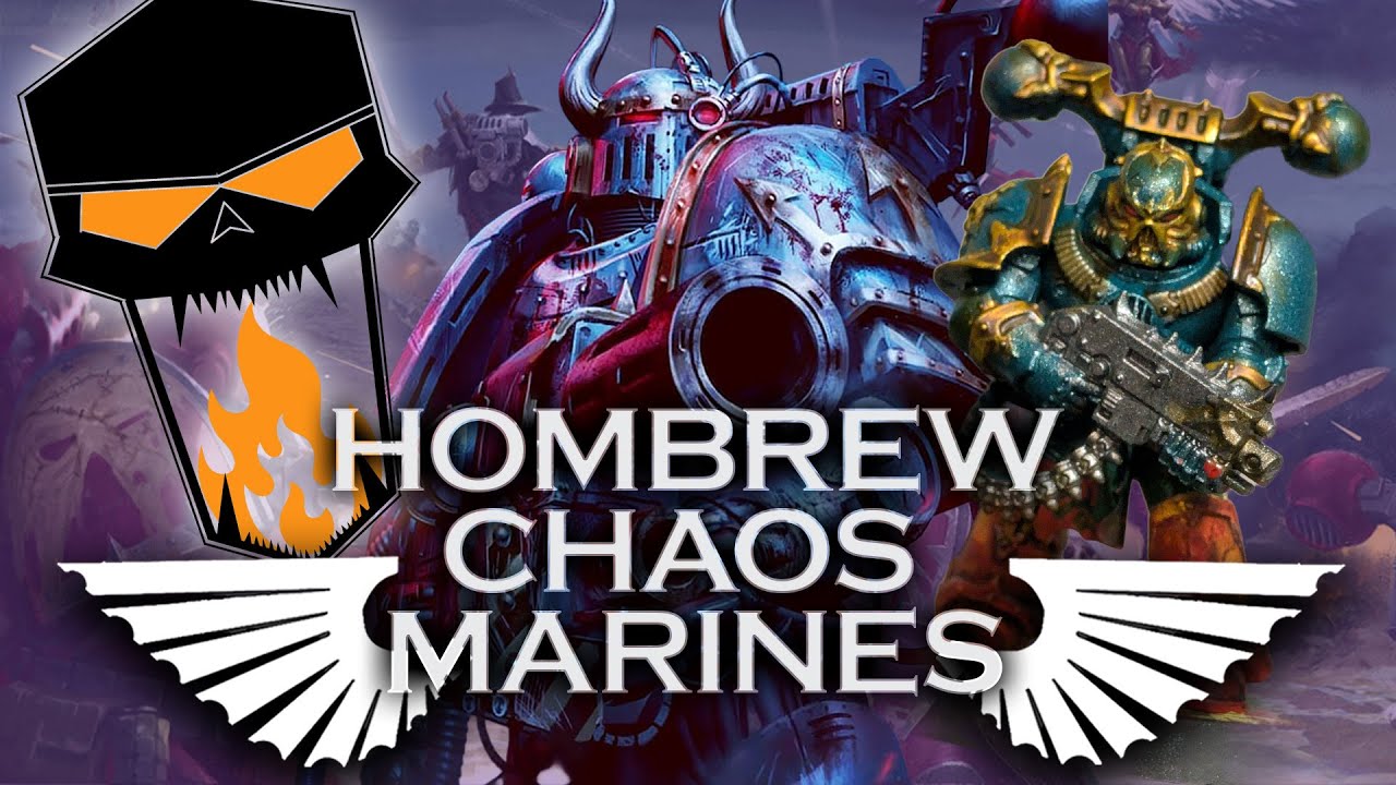 Let's Make a Custom Chaos Space Marine Warband!