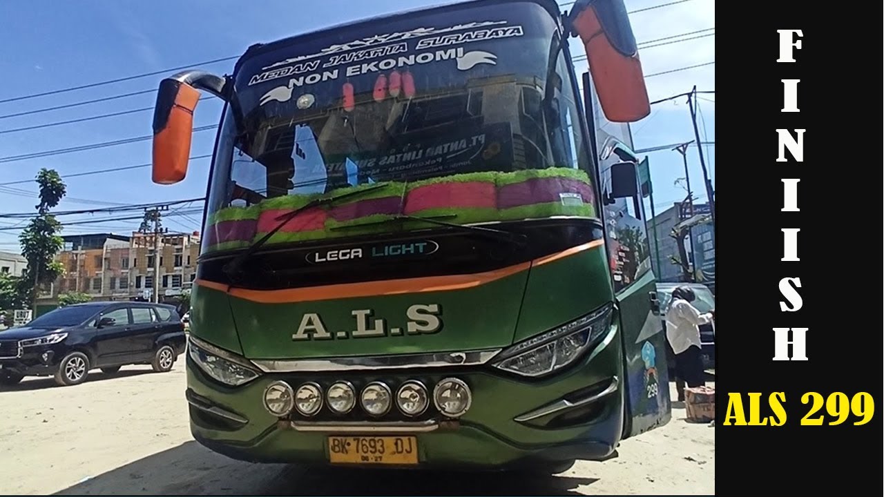 Finish di Pekanbaru | Trip Surabaya Pekanbaru Dengan Bus ALS 299