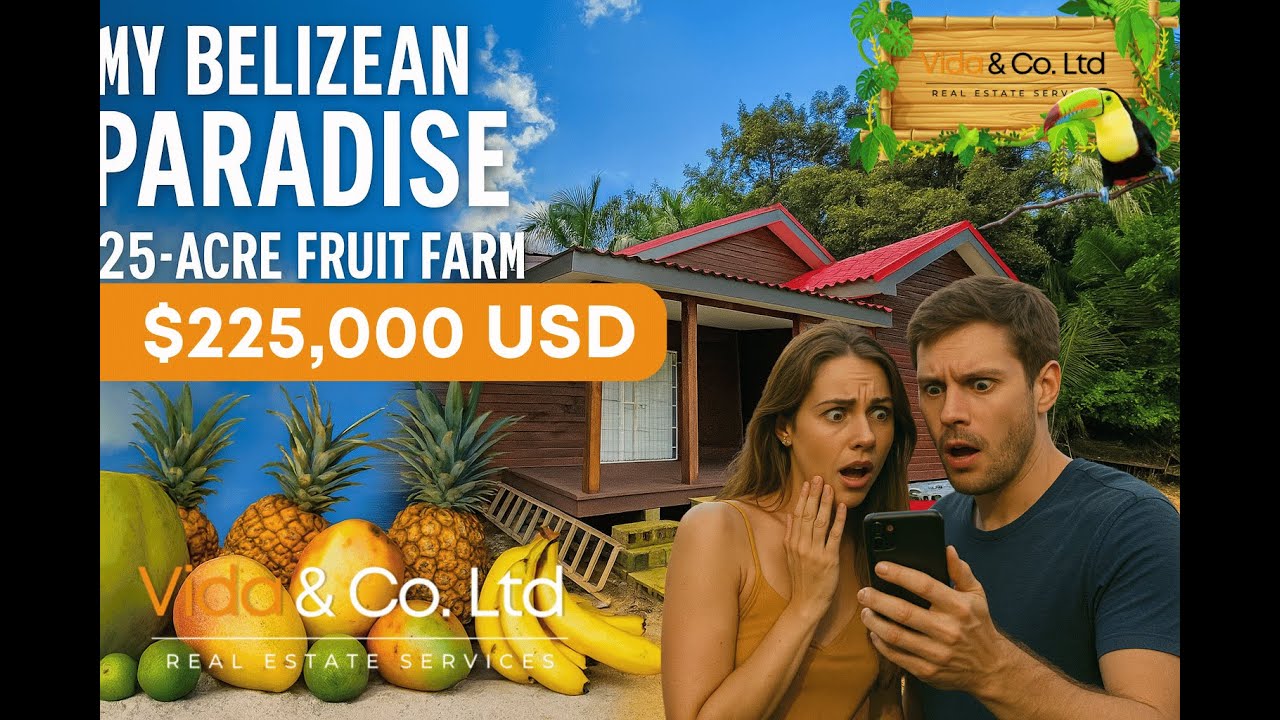 Is This Belize’s Best Farm for Sale? 👇 25 Acres + New Home Near ATM Cave!