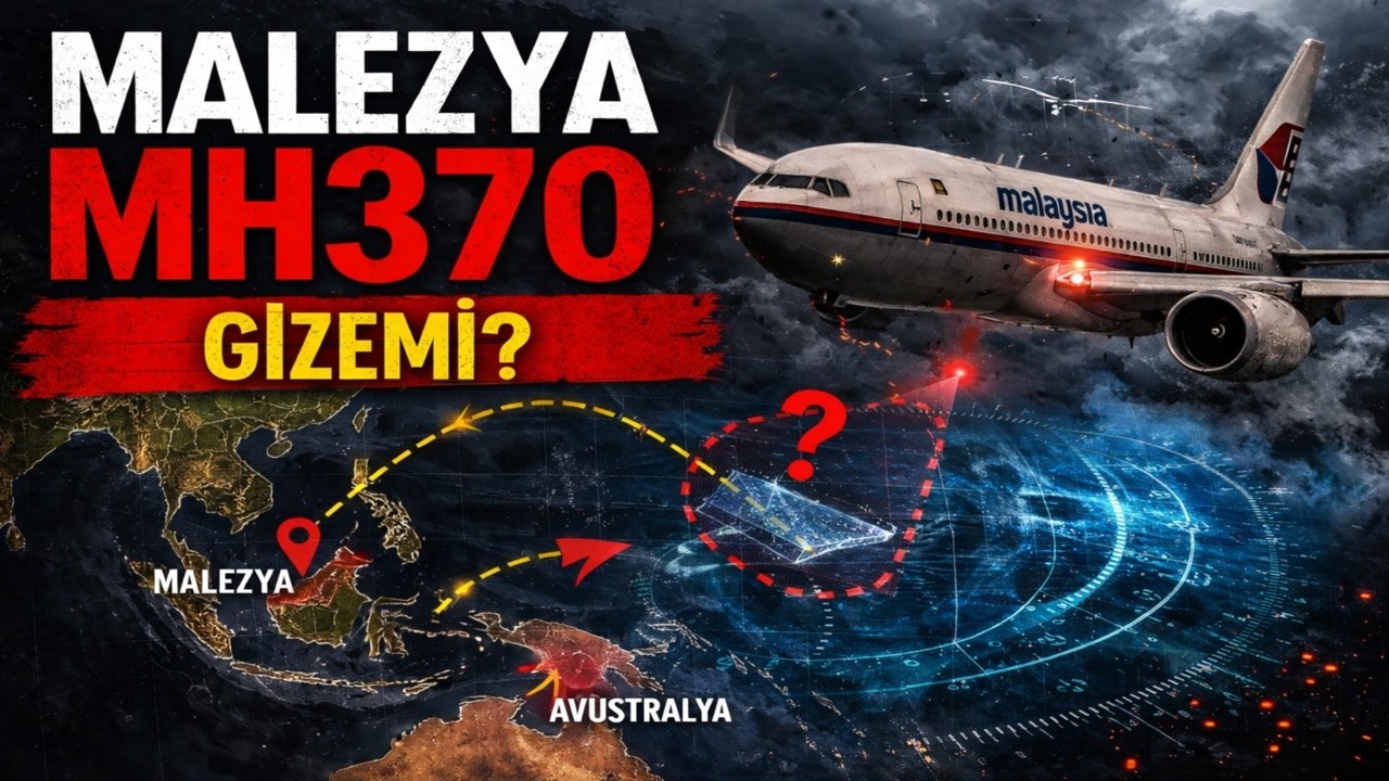 239 Kişiyle Kaybolan Uçak: MH 370'in Gizemi