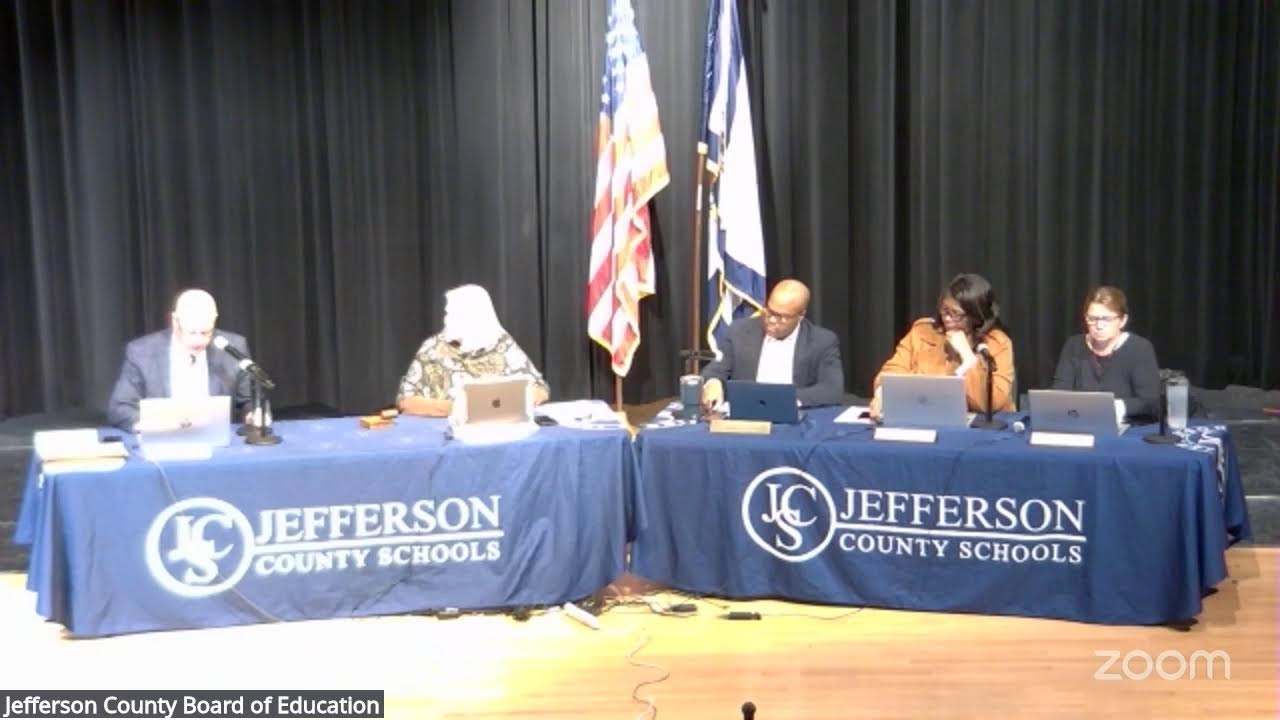 Jefferson Co. Bd. of Education Meeting