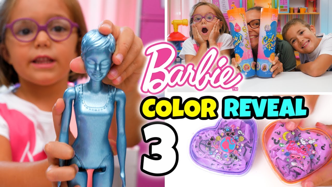 BARBIE COLOR REVEAL SERIE 3: i Cuccioli e le Nuove Bambole