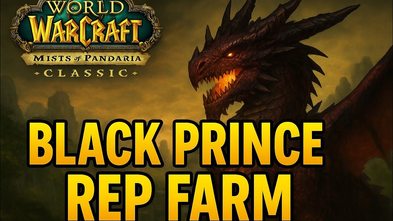 Репутация Черного Принца — Mists of Pandaria: Classic