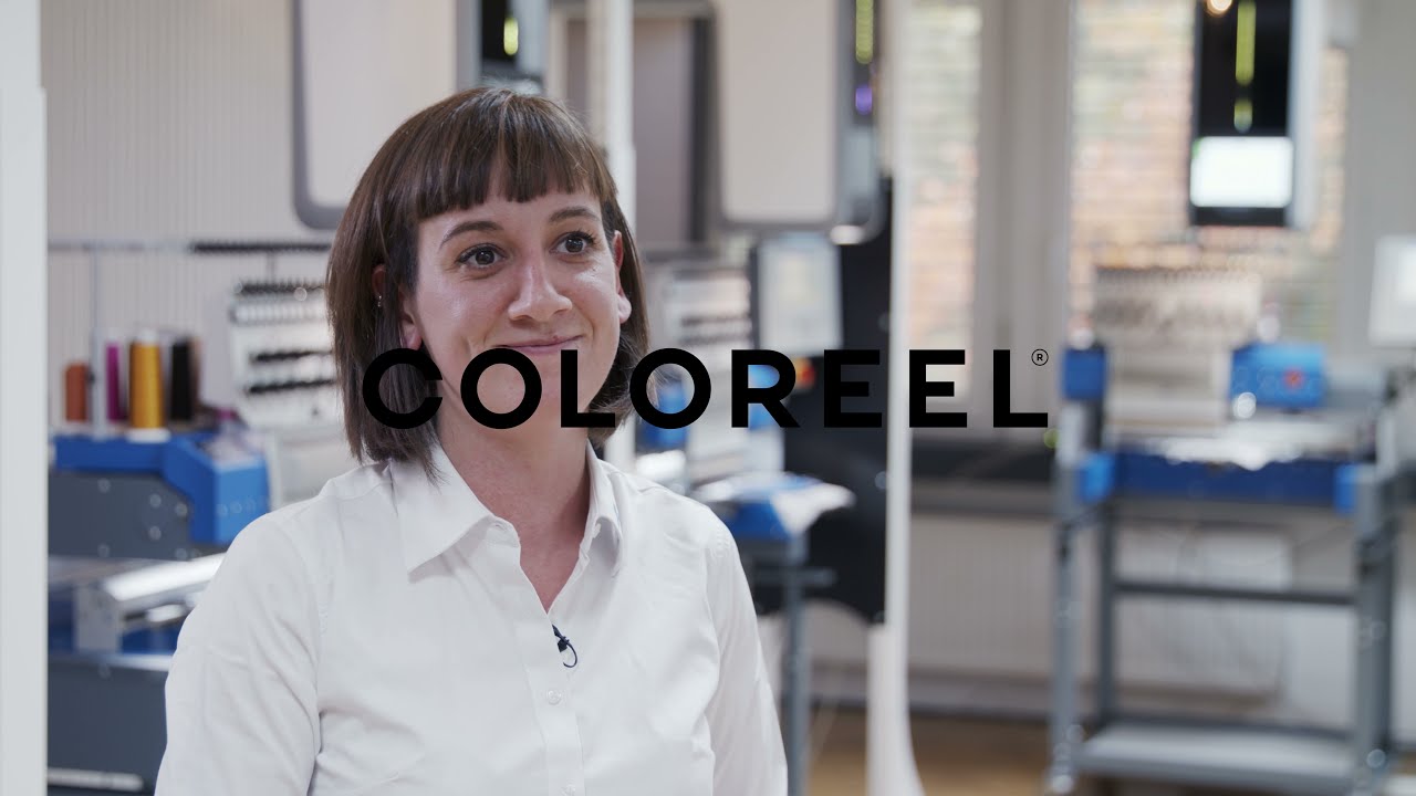 Coloreel - Coloring the Embroidery Thread On-Demand