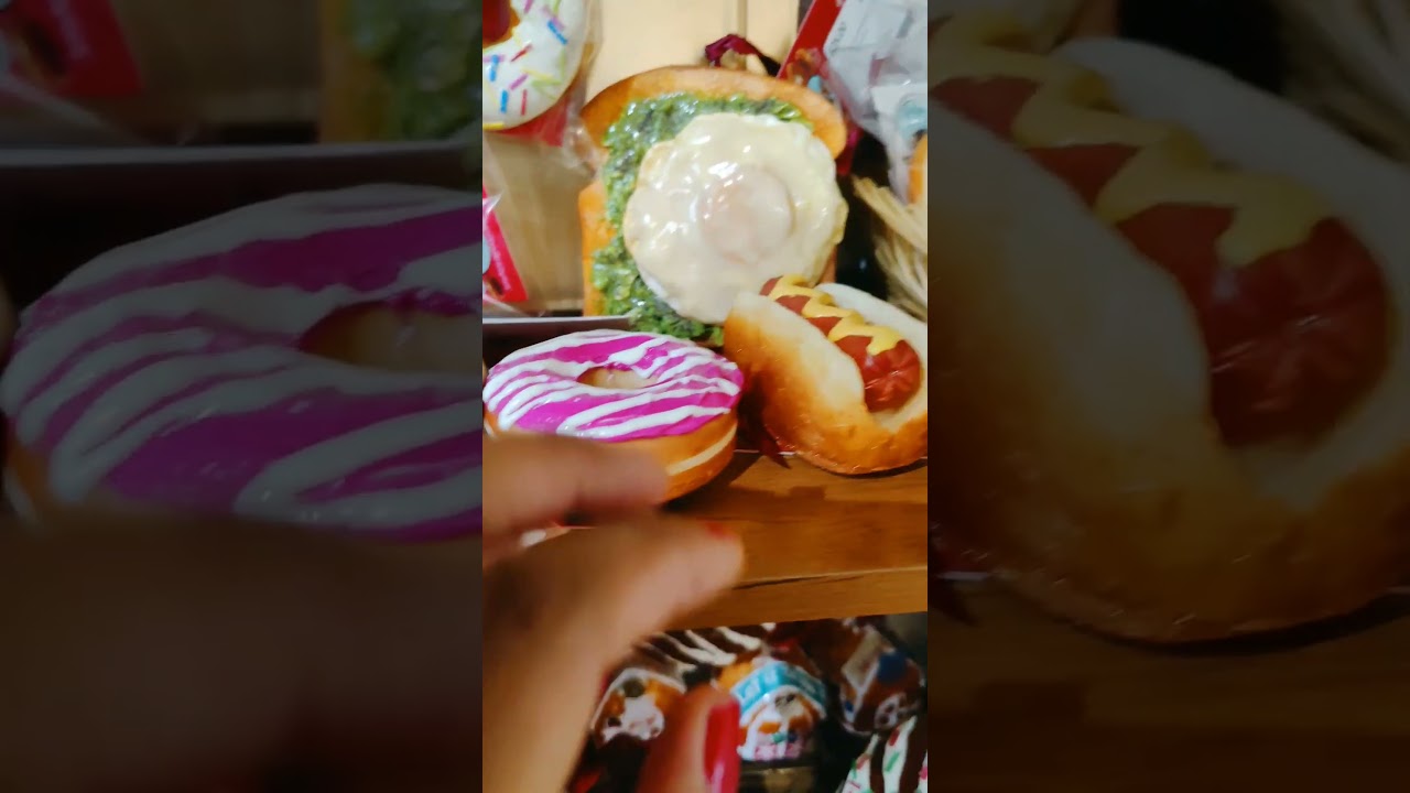 Fake food ornaments & more! 