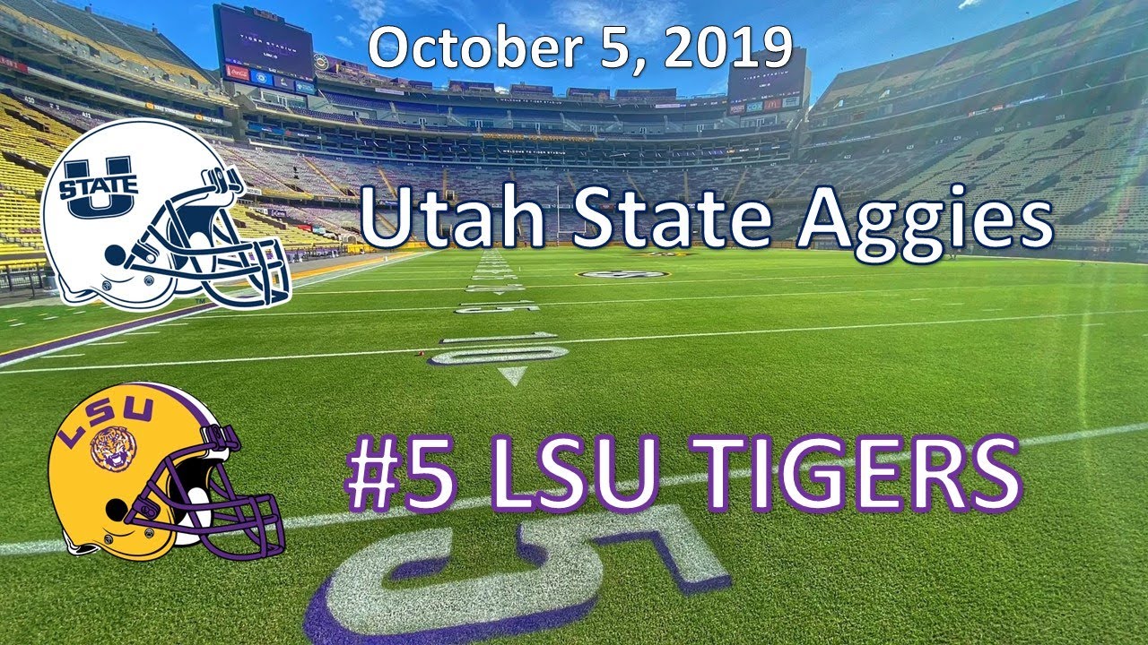 10/5/19 - Utah State vs #5 LSU