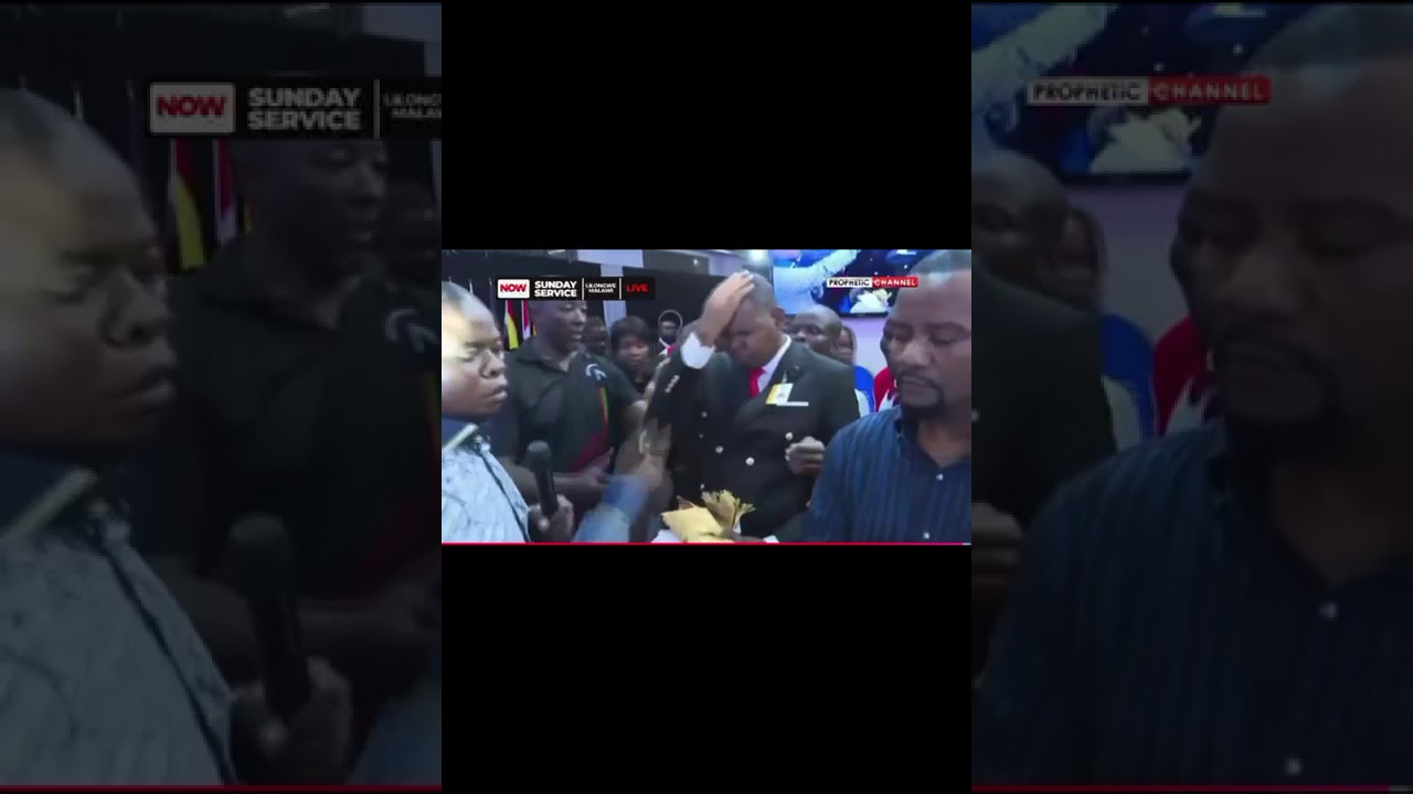 Prophet Sydney Mbangwa send off by Major Prophet Shepherd Bushiri