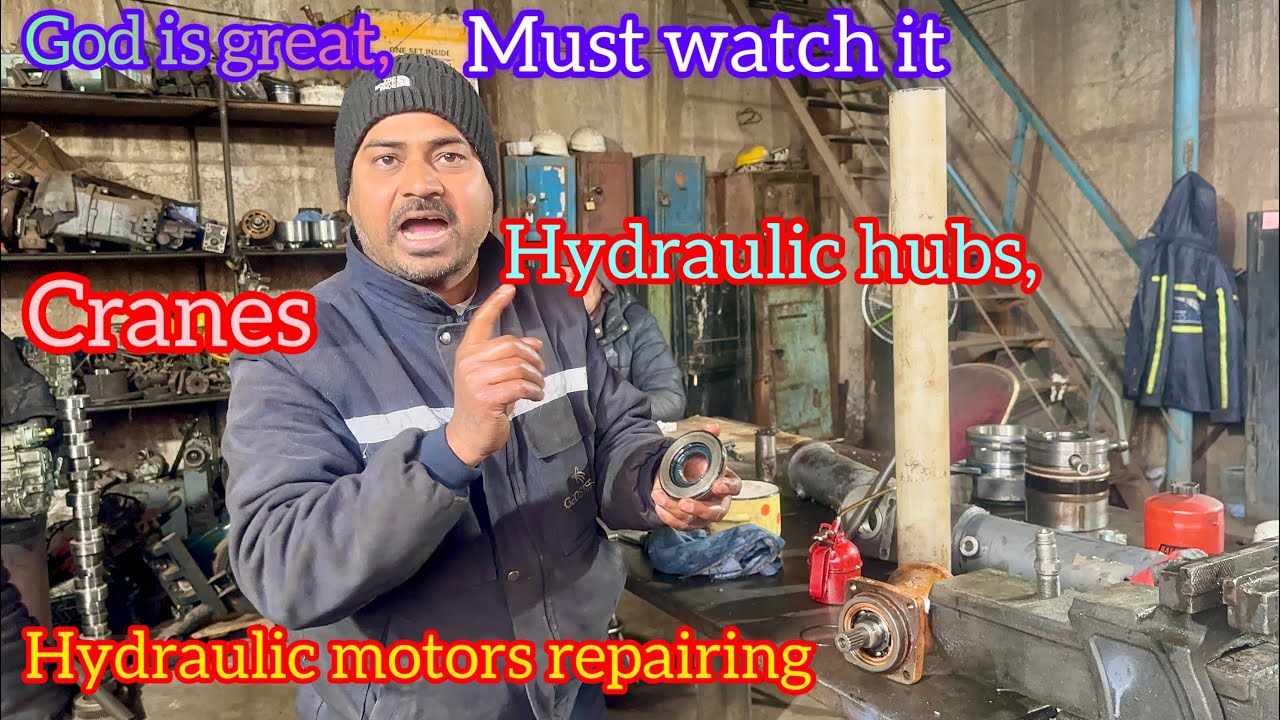 Hydraulics pumps and motors repairing for mobile crane
