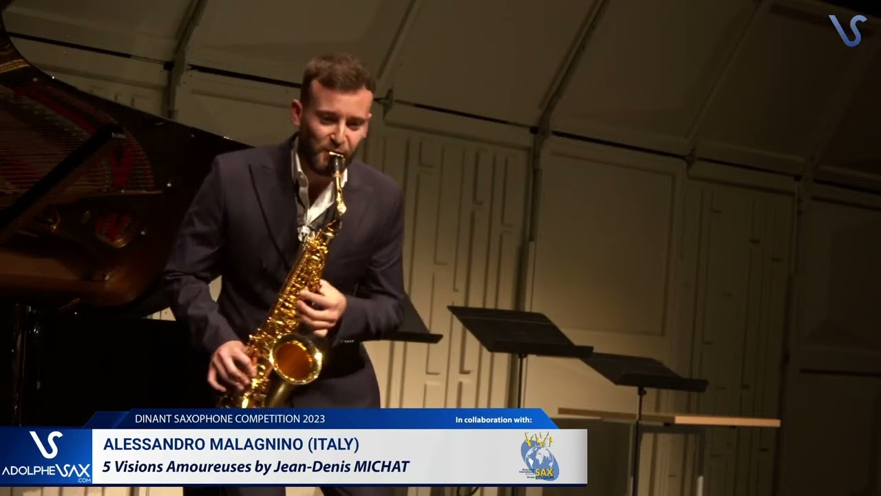 Alessandro MALAGNINO (Italy) plays 5 Visions Amoureuses by J.D. MICHAT