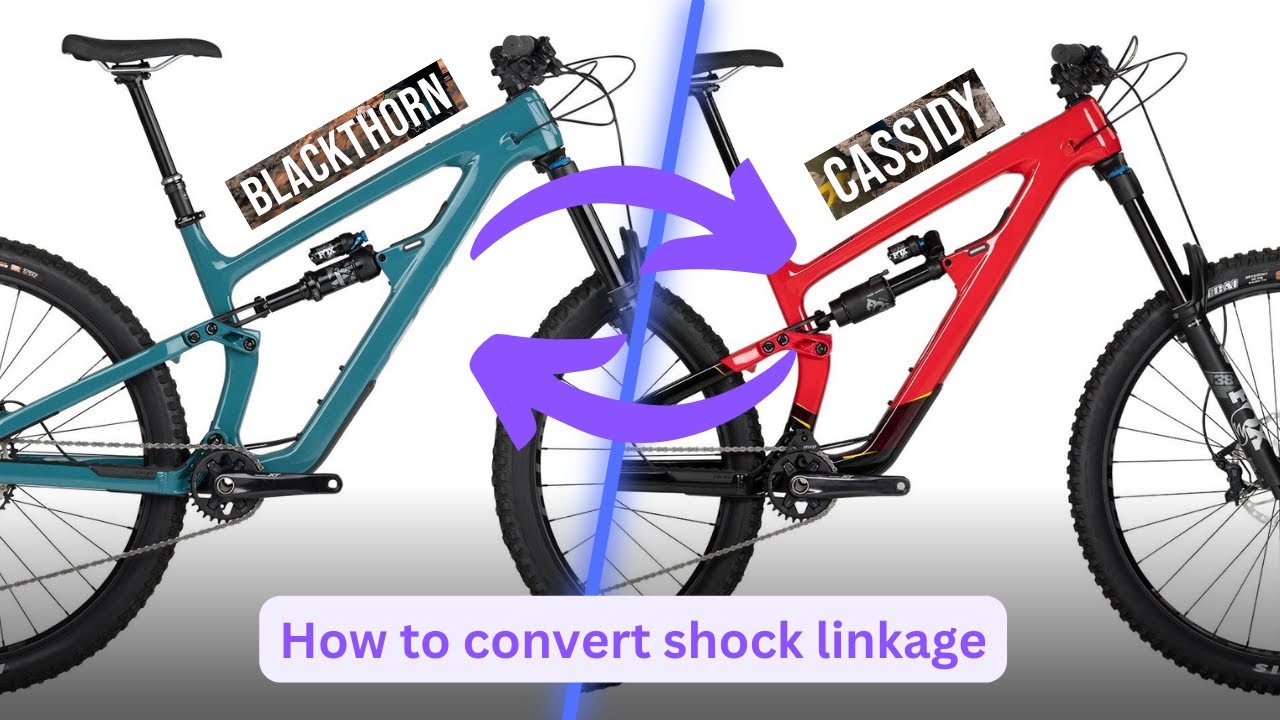 How to Convert Between Salsa Cassidy and Salsa Blackthorn MTBs