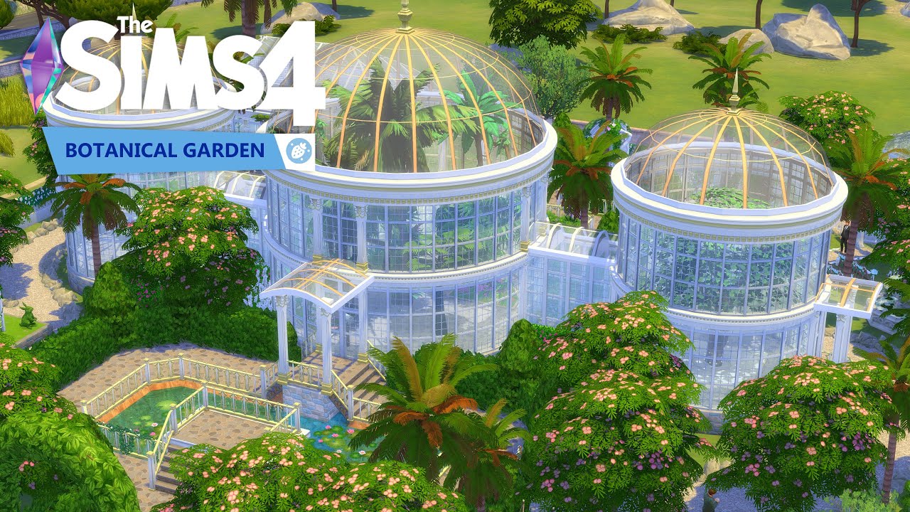 Ботанический сад │ Место проведения свадьбы │ Инсектарий │ Sims 4 │ Скоростная сборка