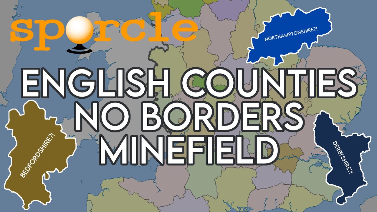 Sporcle - English Counties Minefield - More West!