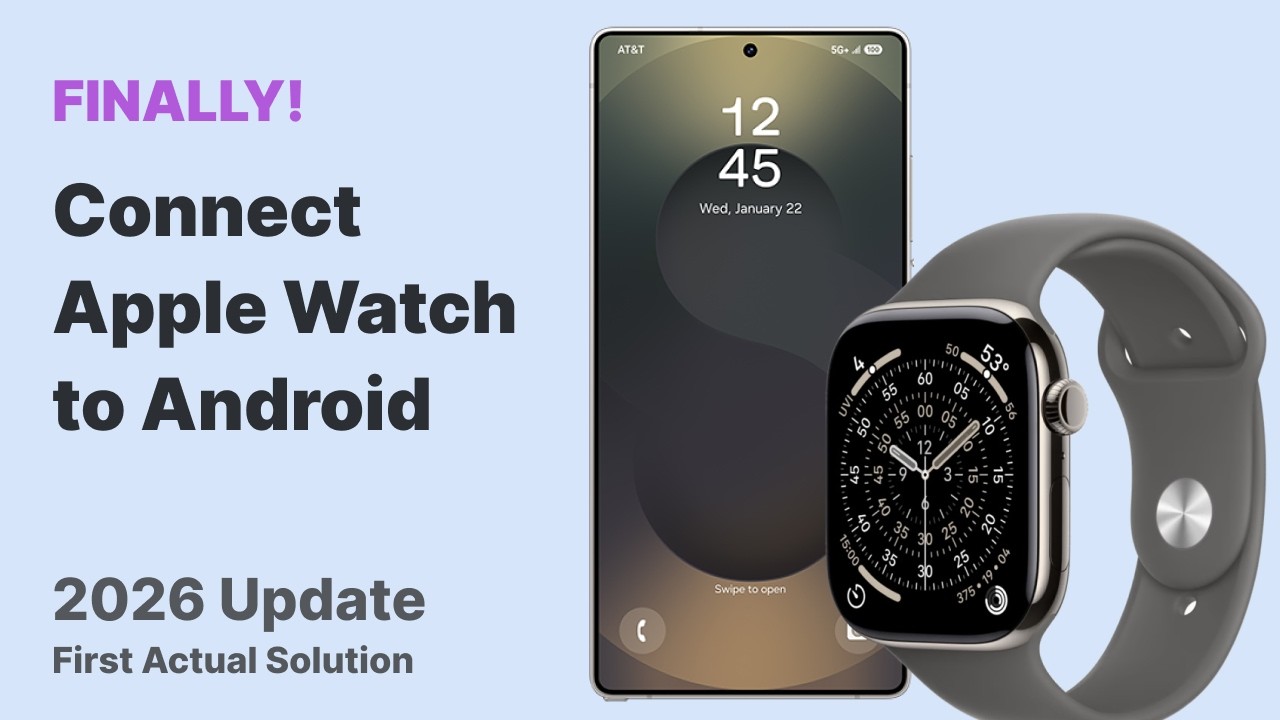 FINALLY! How to Connect Apple Watch to Android with the Merge App