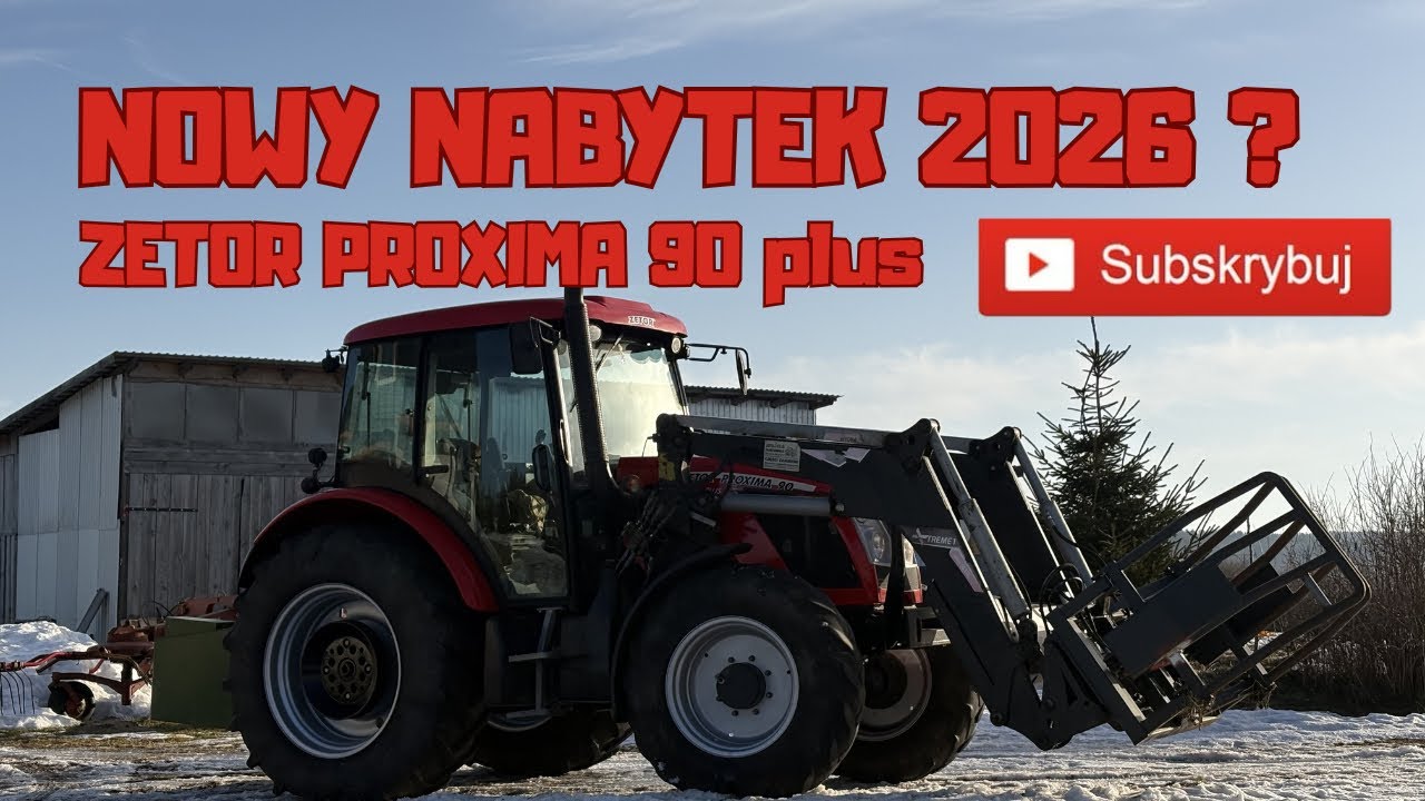 Powrót Zetora Proximy z serwisu | Sprzedaż  bel sianokiszonki 