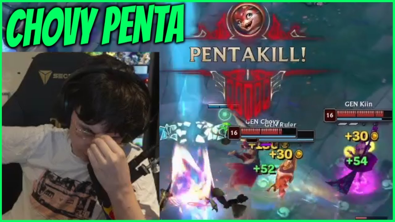Chovy Gets Smolder Pentakill VS G2