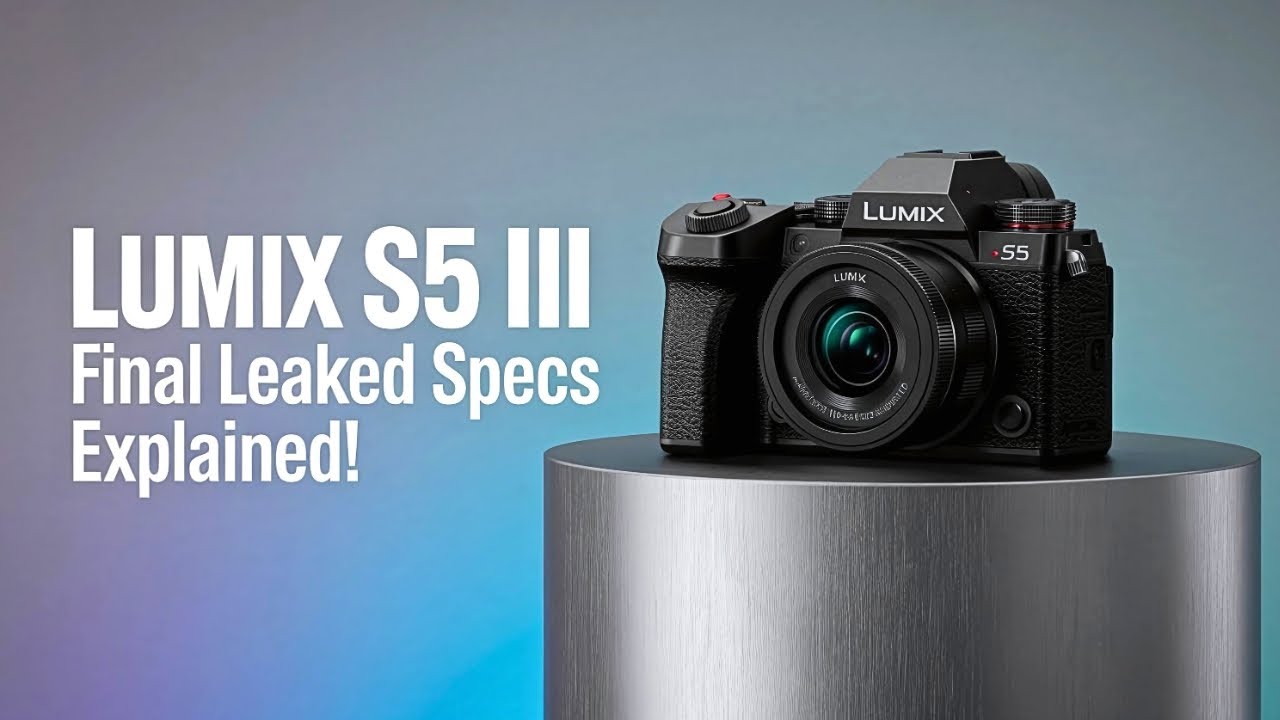 Panasonic Lumix S5 III is Coming &ndash; Final Leaked Specs Explained!