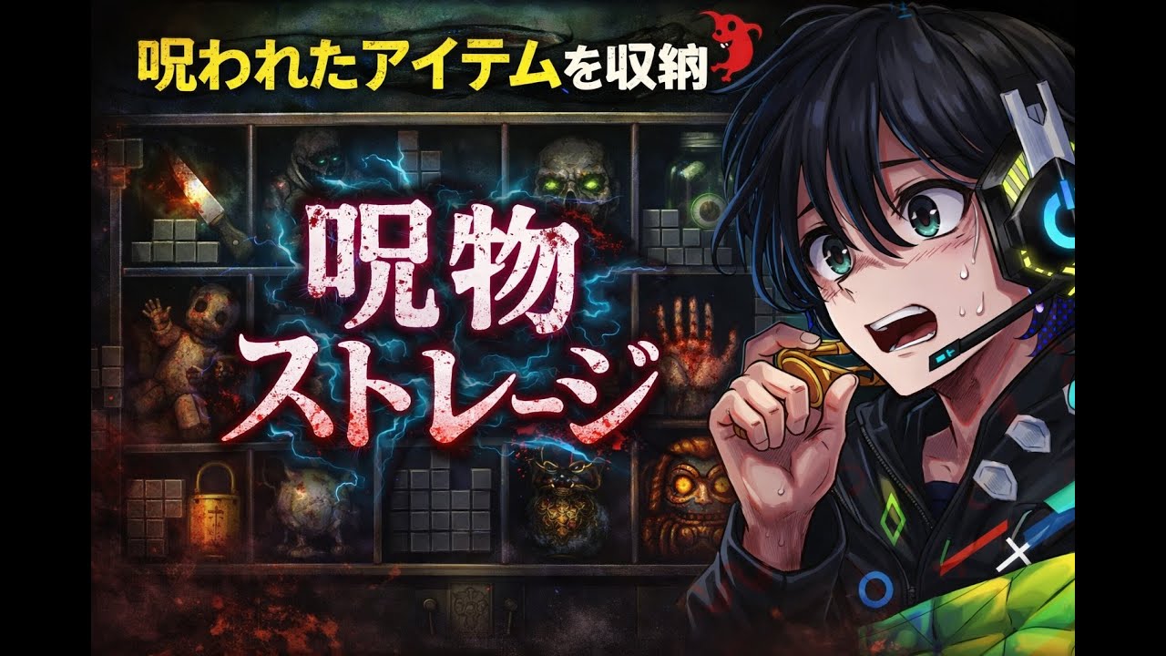 【パズル】整理整頓のお仕事♪【#呪物ストレージ】