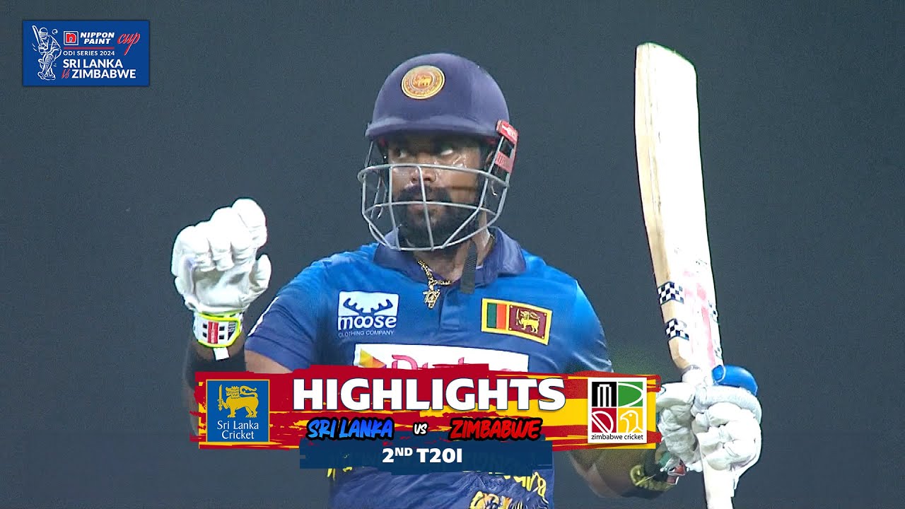 2nd T20I | Sri Lanka vs Zimbabwe | Highlights | 16th January 2024