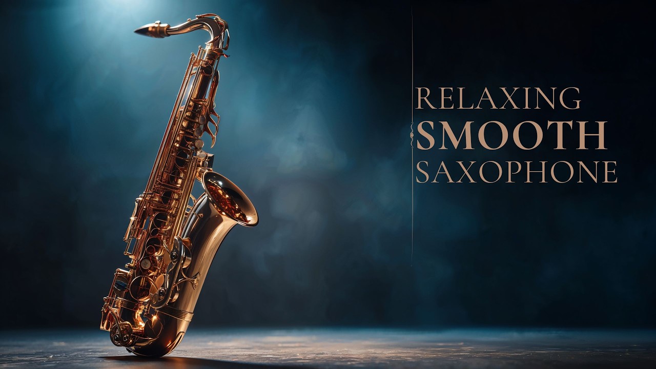 Smooth Jazz Saxophone – Cozy Night Music for Stress Relief