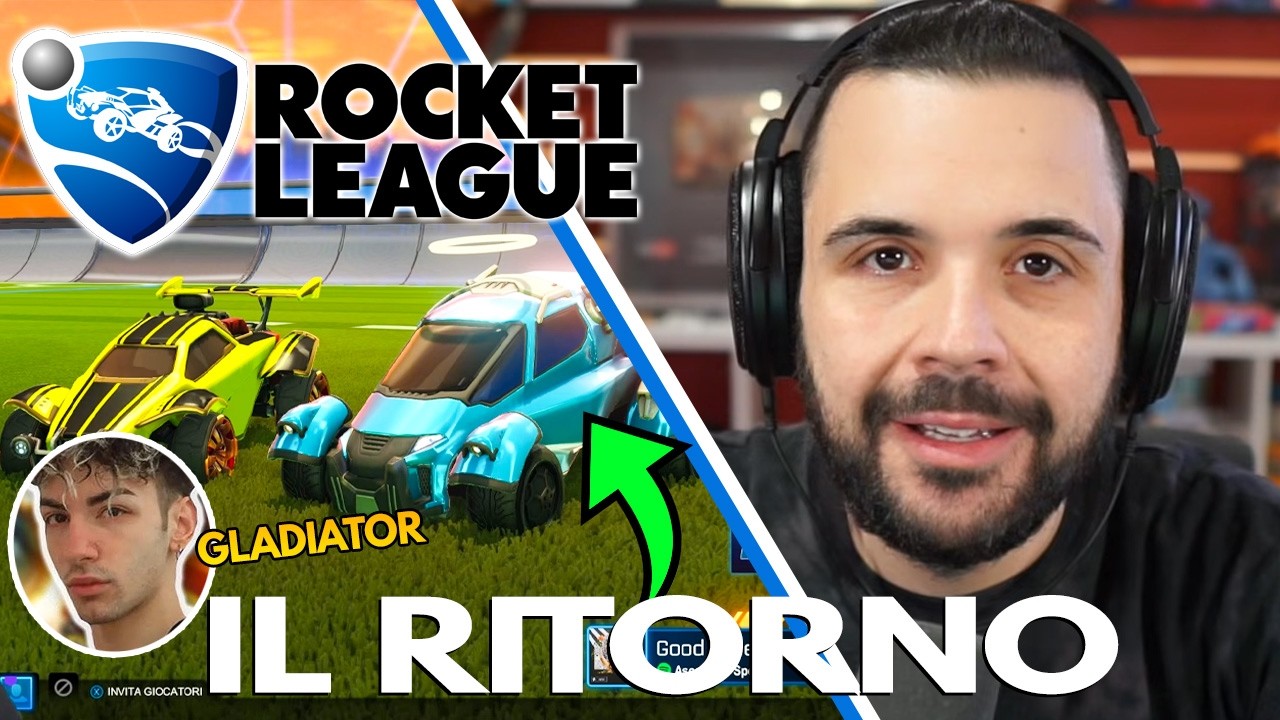 IO e GLADIATOR siamo Tornati a giocare Insieme - ROCKET LEAGUE
