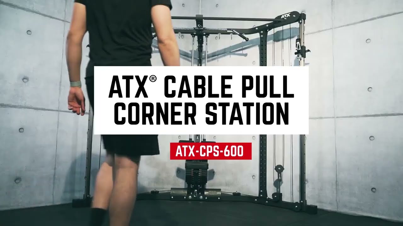 ATX® Máquina de gimnasio - estación de esquina con cruce de poleas