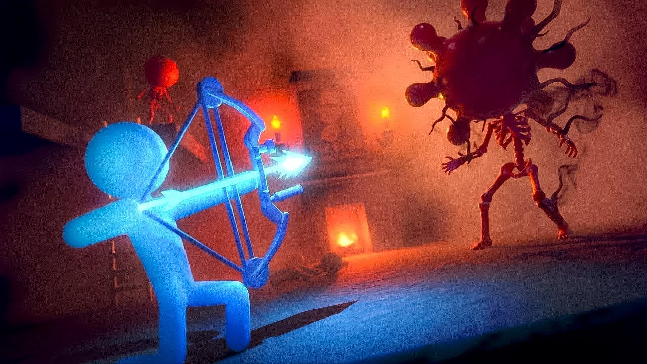 Fighting NEW ZOMBIES in Stick It To The Stickman!