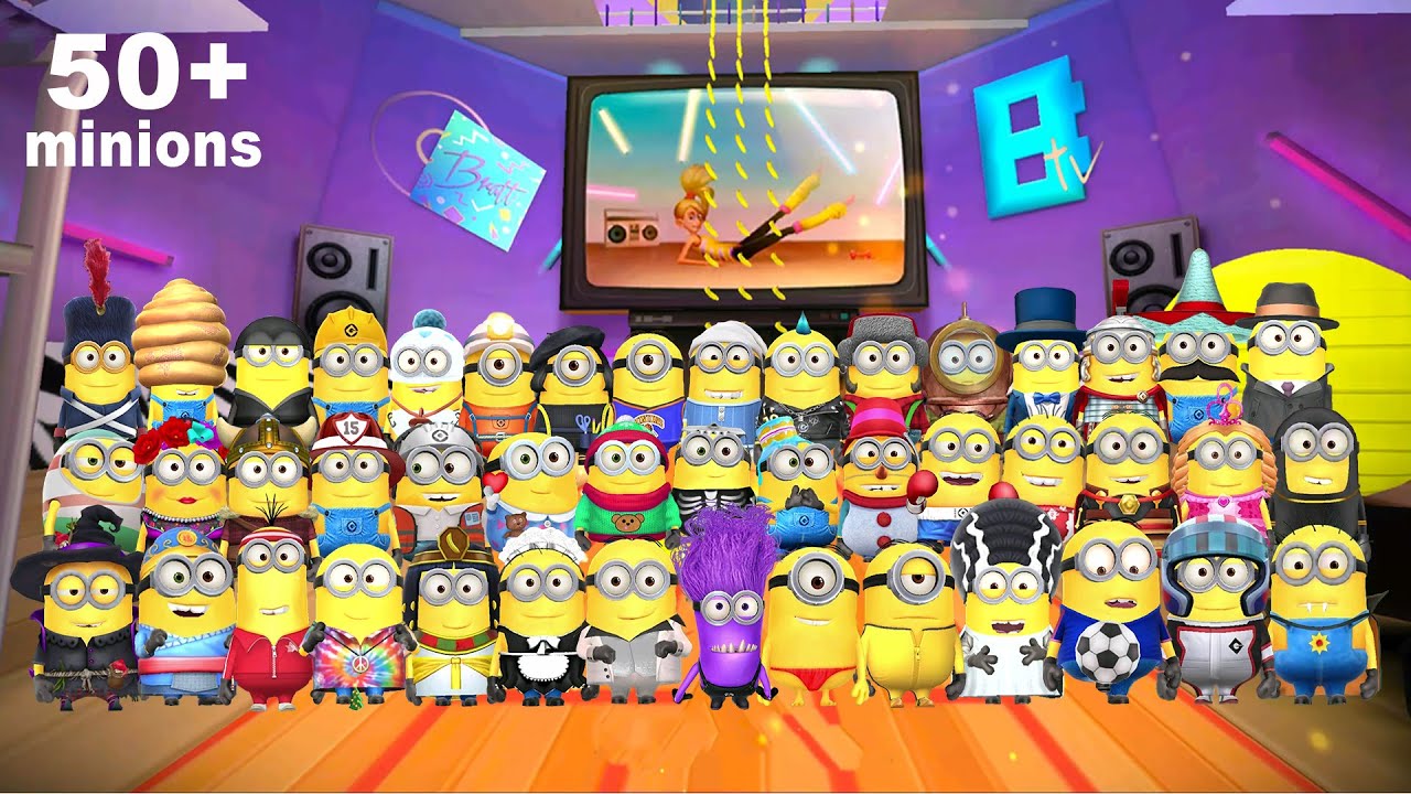 Minion Rush Full Gameplay Movie Night (Special Mission) FHD