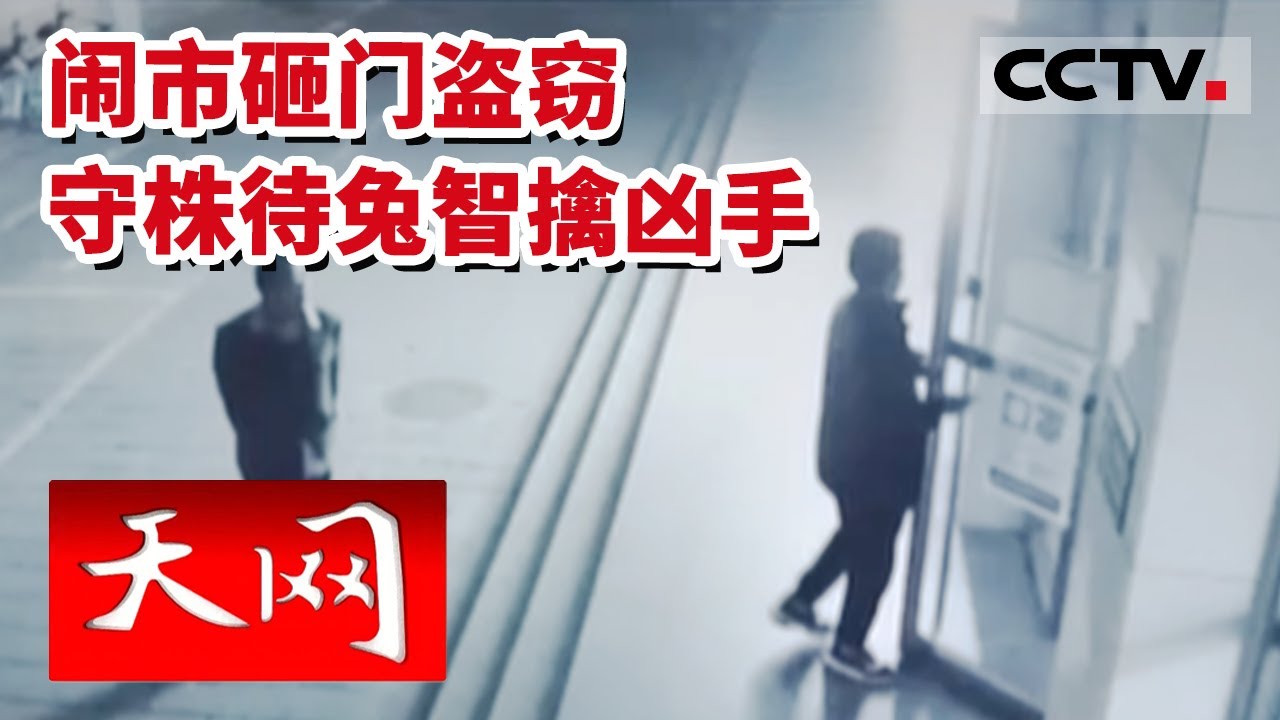 《天网》大胆窃贼闹市砸门盗窃 计划周密毫无破绽 一张银行卡成为破案关键线索 20230224 | CCTV社会与法
