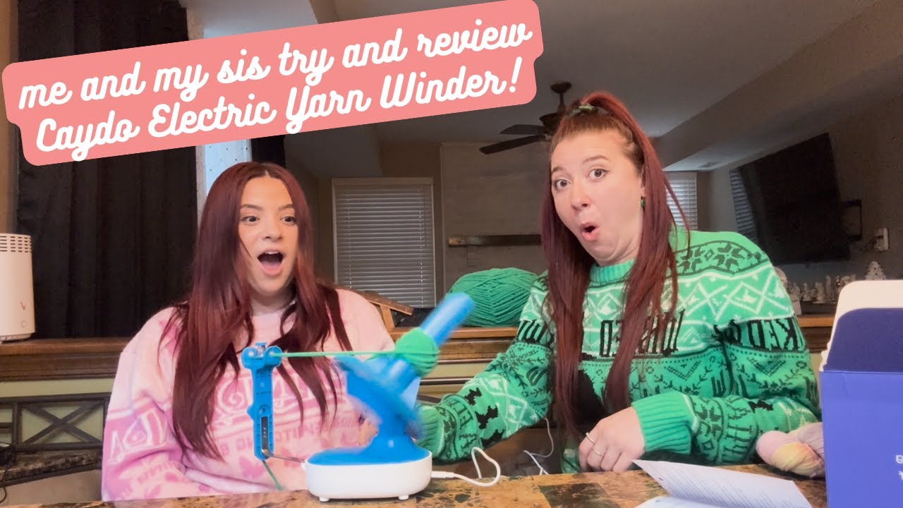 Caydo Electric Yarn Ball Winder Review!!!