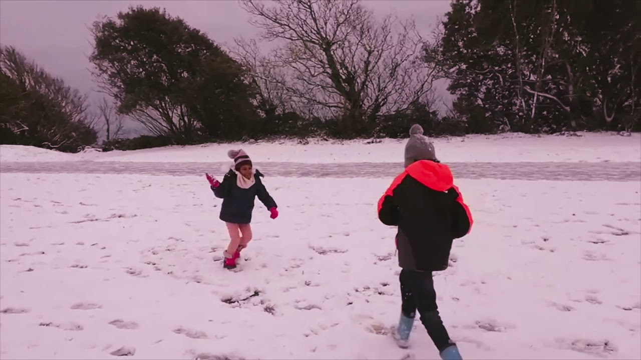 Remember when it snowed.