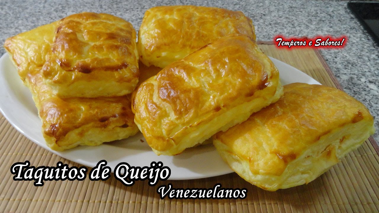 Folhados - Taquitos de Queijo