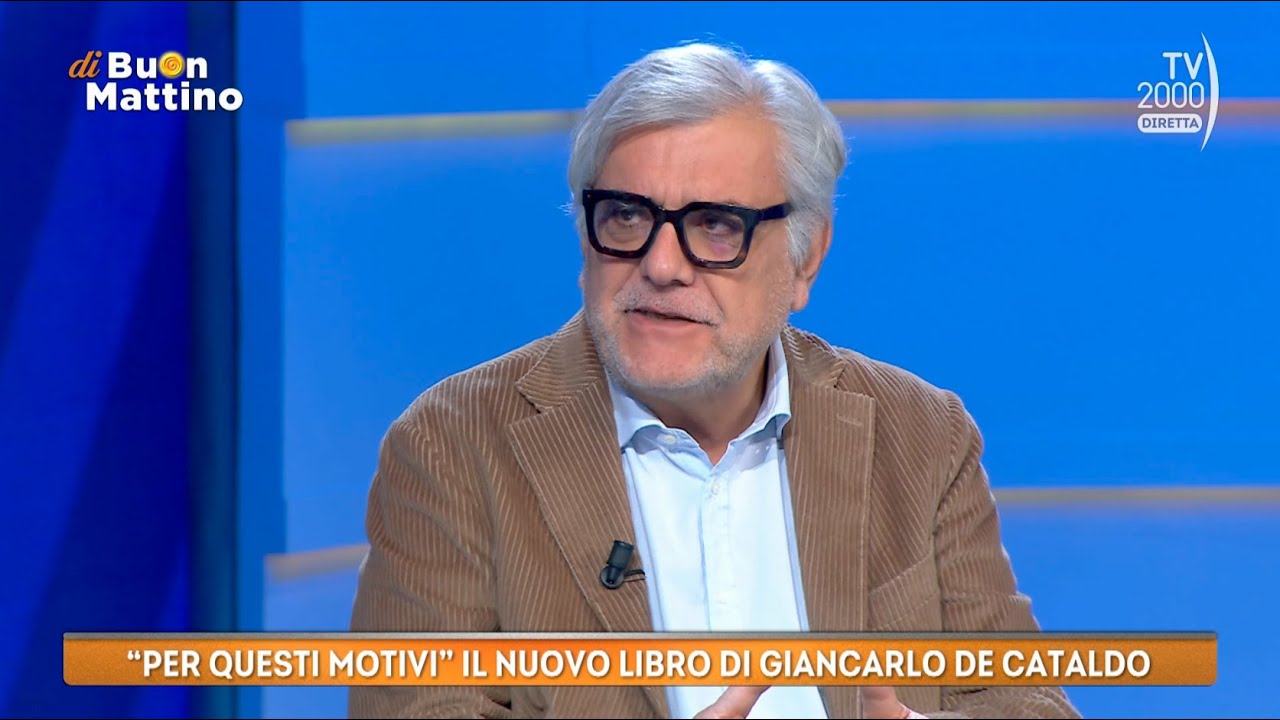 Di Buon Mattino (Tv2000) - Giancarlo de Cataldo racconta il suo ultimo libro