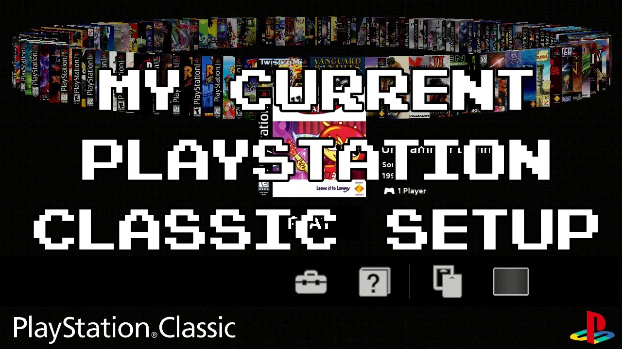 Playstation Classic Hacked with added games and a new look