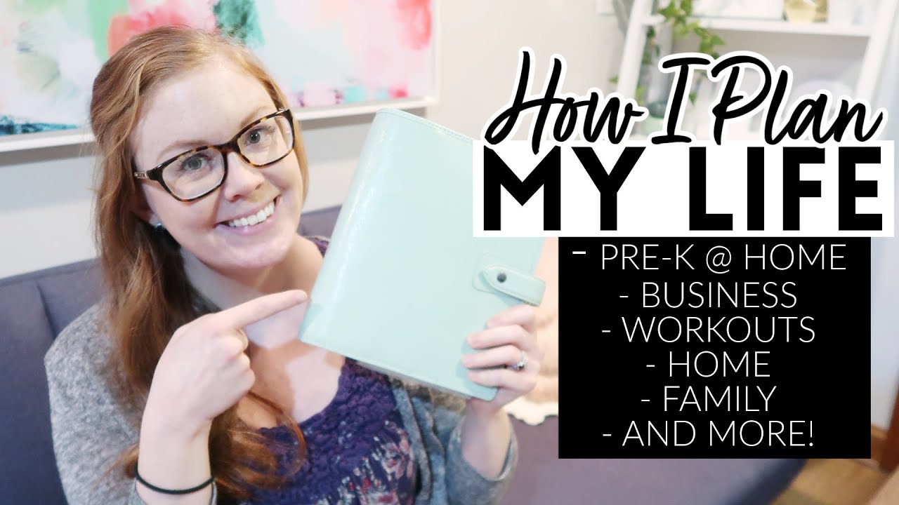BUSY WAHM EASY DIY PLANNER SETUP 📅 || A5 Filofax Duck Egg Malden Walkthrough