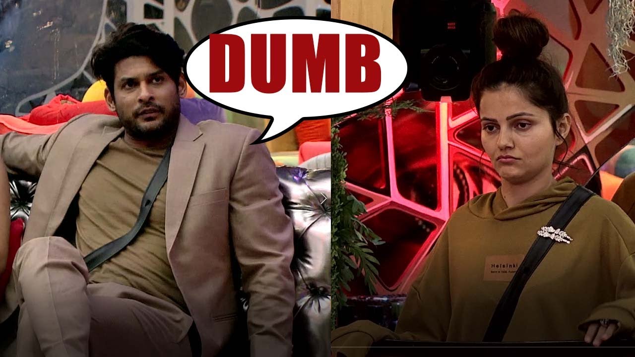 Bigg Boss 14 spoiler alert Weekend Ka Vaar: Sidharth Shukla calls Rubina Dilaik &lsquo;dumb&rsquo;