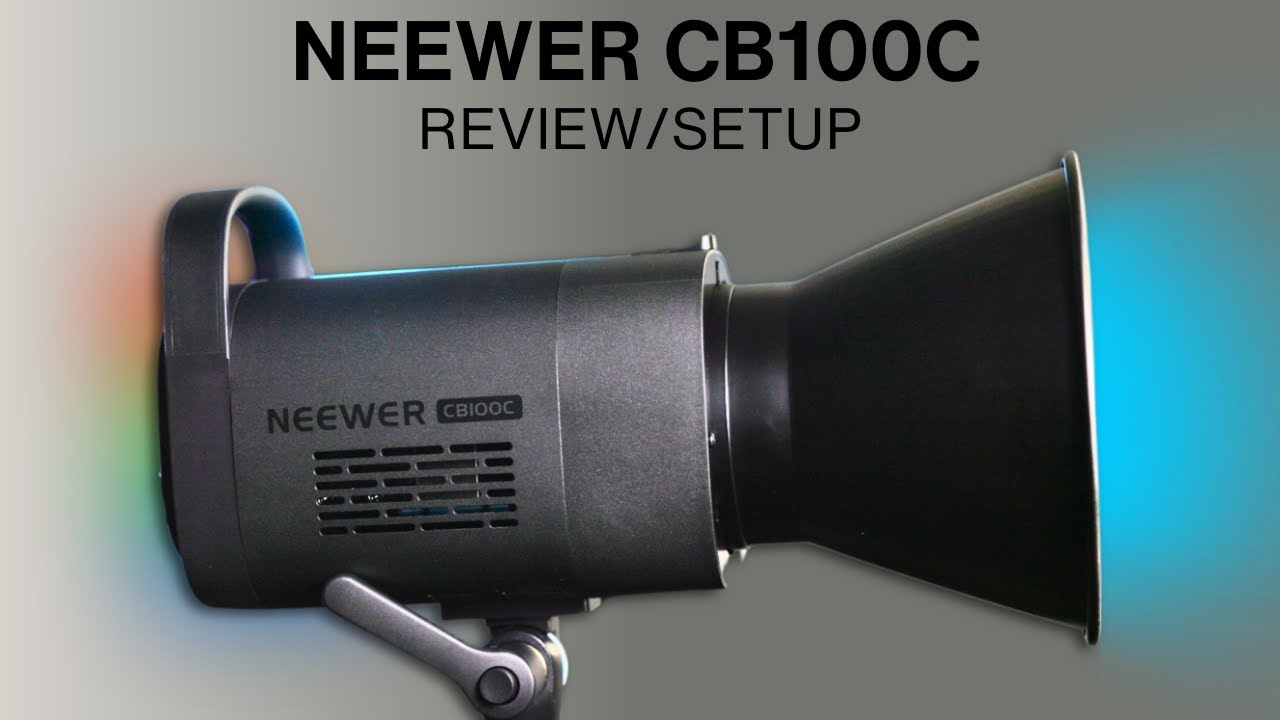 NEEWER CB100C RGBWW Light: Review & Setup