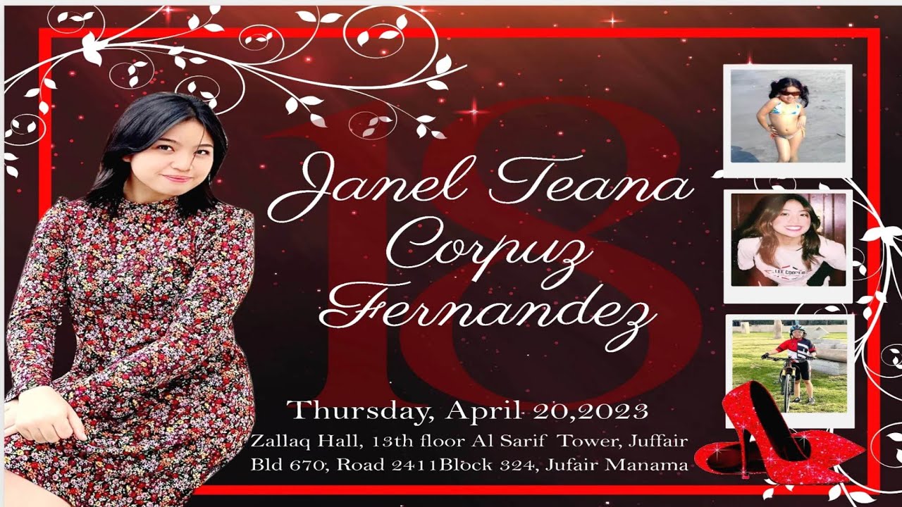 18th Bday - Janel Fernandez