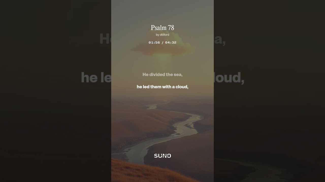 Psalm 78 (selected verses) | AI Songs for Scripture Memorization
