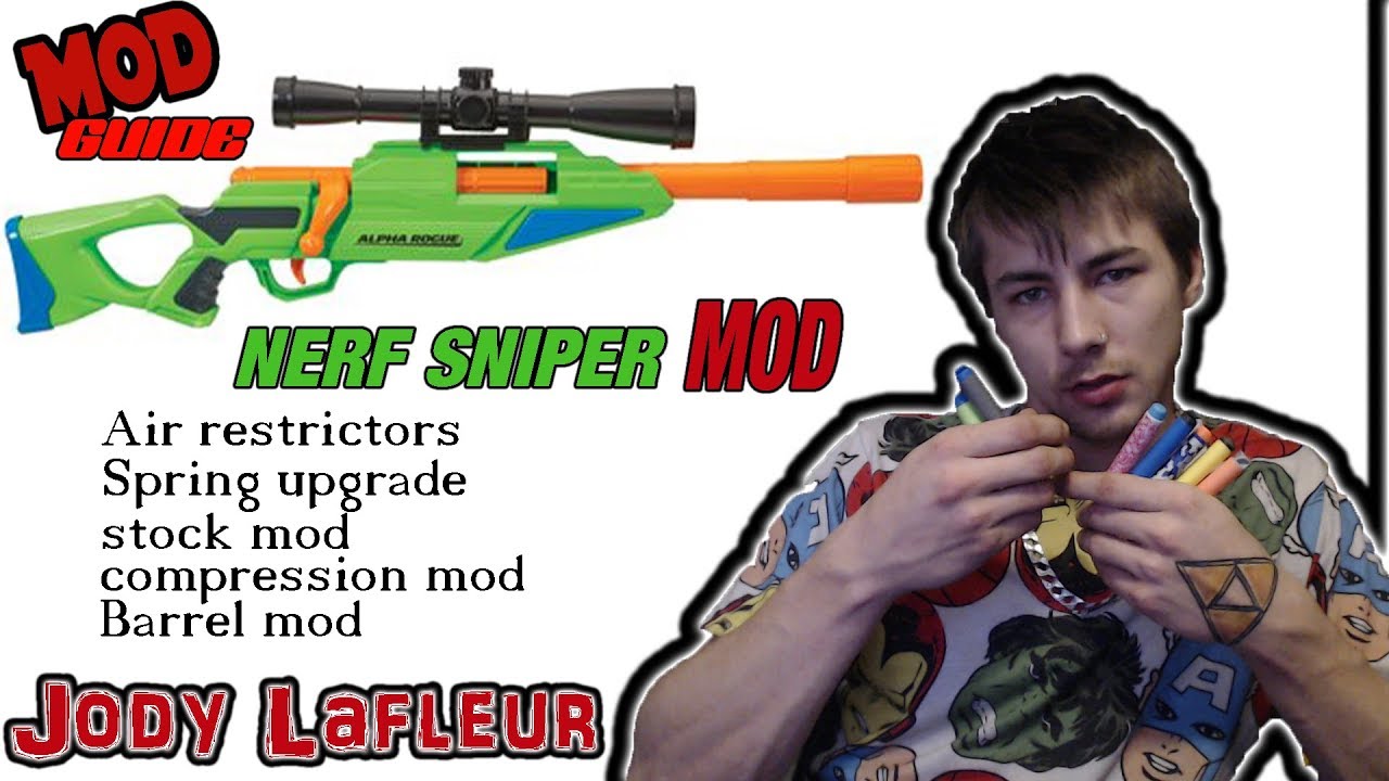 (MOD GUIDE) [NERF SNIPER] *BUZZBEE - 
