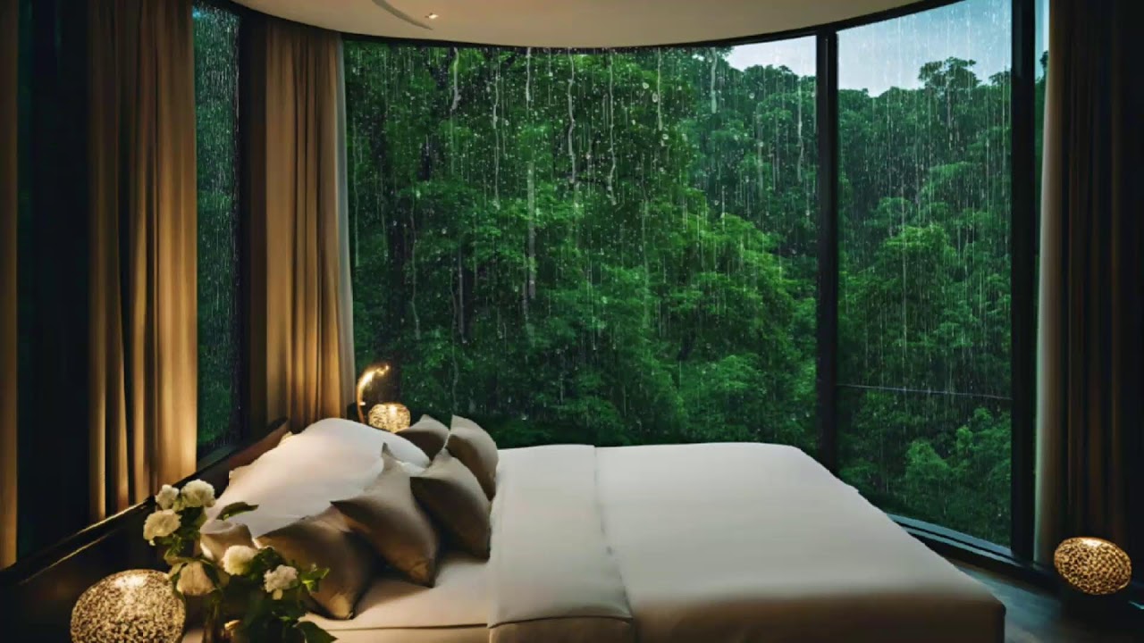 Rainy Morning Sanctuary 🛌 Soft Piano for Deep Sleep, Anxiety Relief & Total Comfort