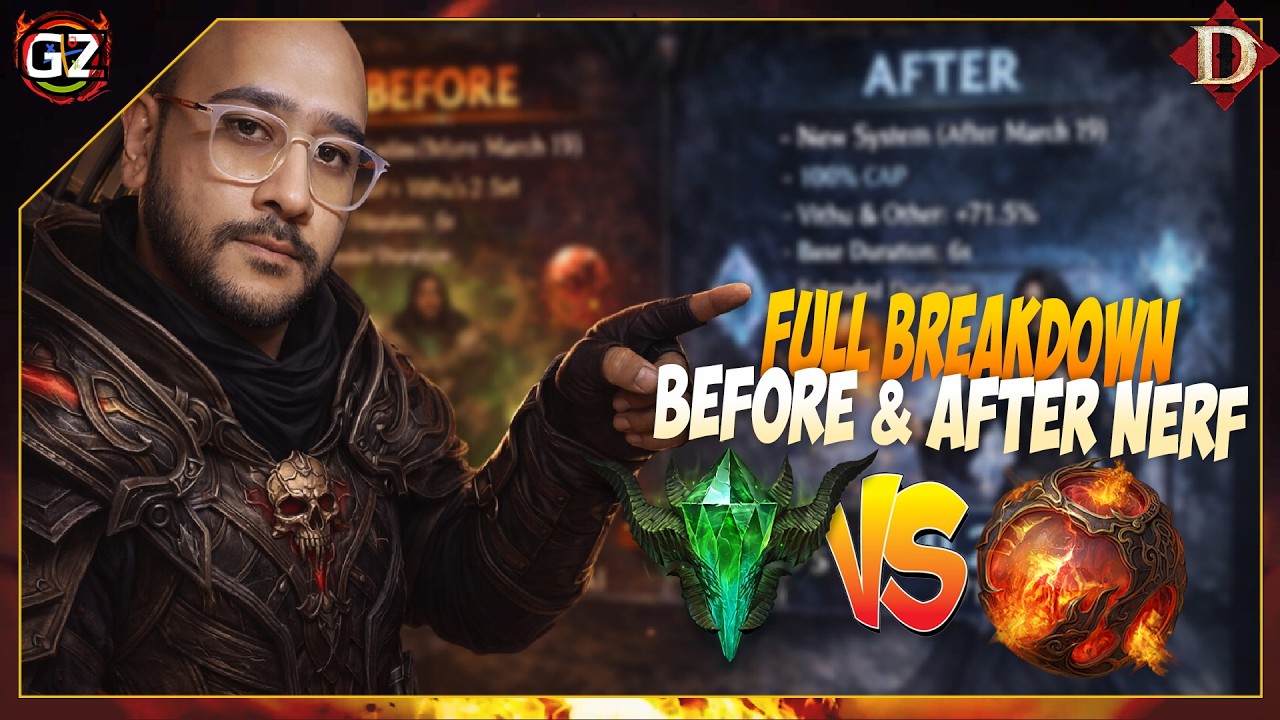 Vithus Nerf - Before & After FULL BREAKDOWN And Impact ON GEMS | Diablo Immortal