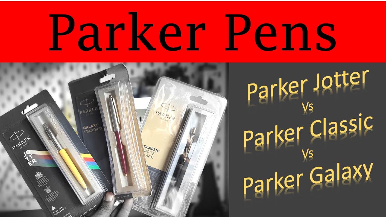 Three Parker Ball Pens Compared| Which Parker Ball Pen will Suit You ? |