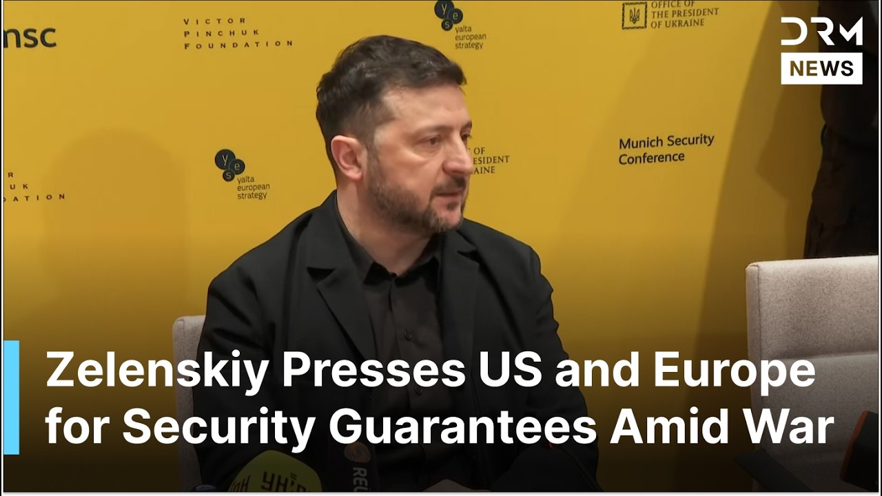 Zelenskiy Calls for US-EU Coalition & Binding Security Guarantees to Stop Putin's Aggression | AC1G