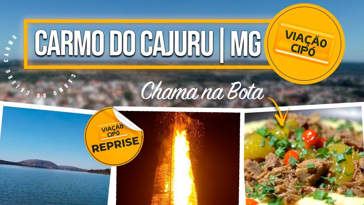 Carmo do Cajuru: A CIDADE REFER&Ecirc;NCIA NA ONU! | A Via&ccedil;&atilde;o Cip&oacute; te conta tudo!