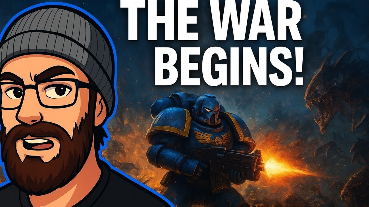 Игровой процесс Space Marine 2 PT2 — Первая миссия начинается! (Warhammer 40K) Жестокие бои и хаос!