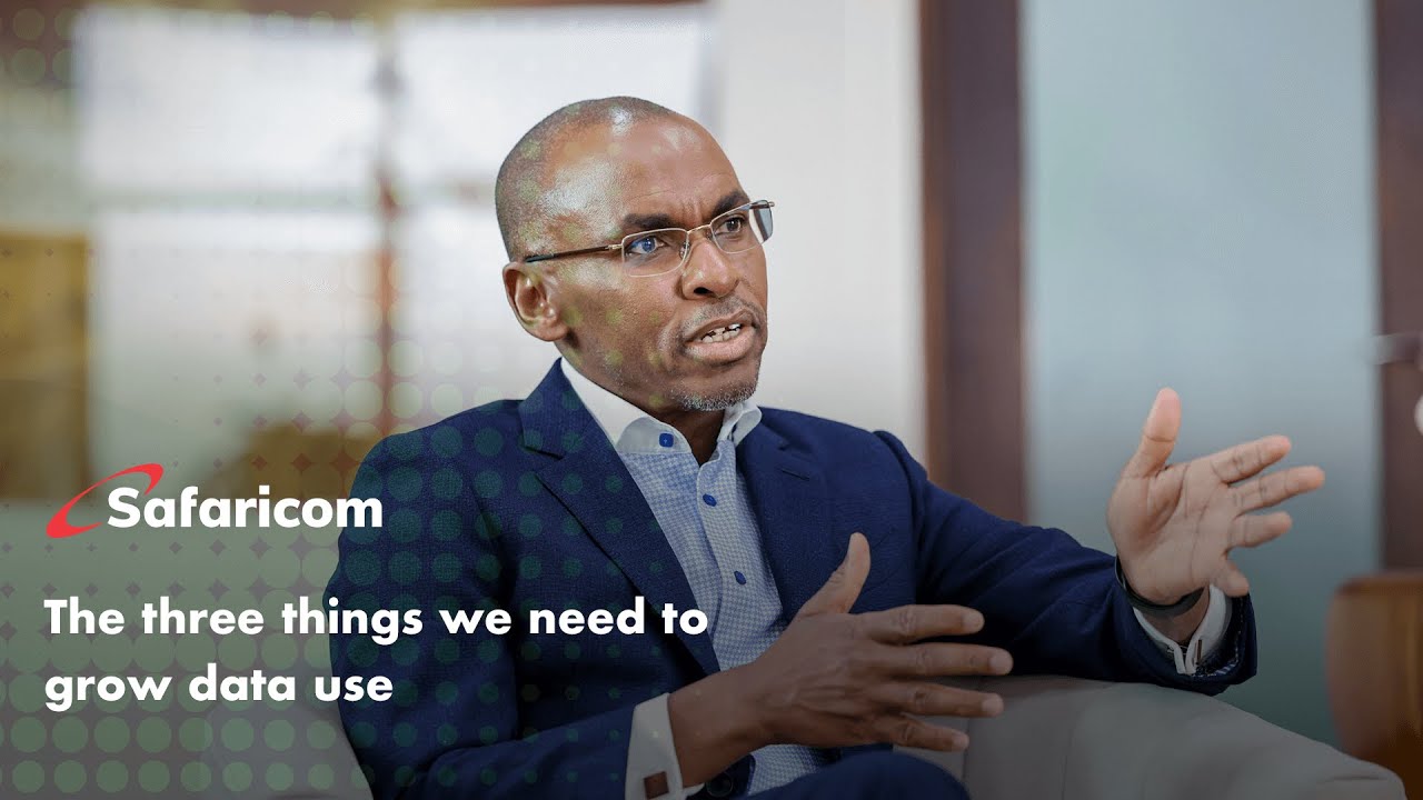 Safaricom HY Results | The three things we need to grow data use. #SafaricomHYResults