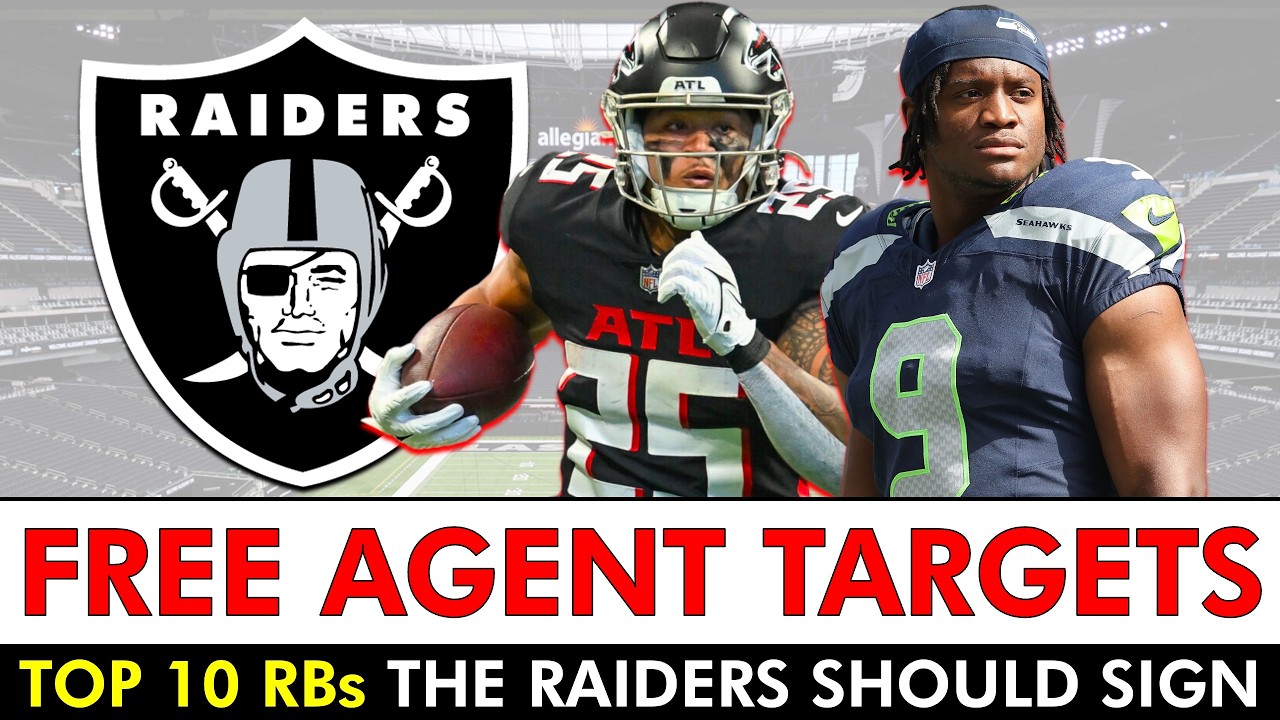 Raiders Free Agent Targets: Top 10 RBs Las Vegas Should Target In 2026 NFL Free Agency