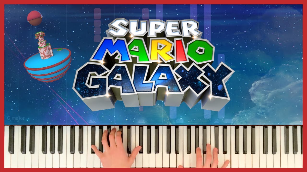 Buoy Base Galaxy | Super Mario Galaxy | Piano Cover (+ Sheet Music)